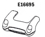 E16695 FRONT END-CENTER OF WHEEL WELL FORWARD-HAND LAYUP-53-55
