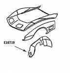 Click Here For Full Product Info E16719 SKIRT-INNER-HAND LAYUP-LEFT HAND-73-79