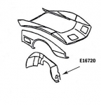 Click Here For Full Product Info E16720 SKIRT-INNER-HAND LAYUP-RIGHT HAND-73-79