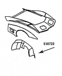 Click Here For Full Product Info E16722 SKIRT-INNER-HAND LAYUP-RIGHT HAND-80-82
