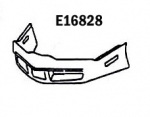 Click Here For Full Product Info E16828 BUMPER-FRONT-FIBERGLASS-HAND LAYUP-80-82