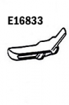 Click Here For Full Product Info E16833 BUMPER-FRONT-FLEX-FIBERGLASS-HAND LAYUP-75-79