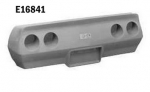 E16841 BUMPER-REAR-FIBERGLASS-HAND LAYUP-80-82