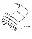 Click Here For Full Product Info E16860 FENDER-REAR-HAND LAYUP-LEFT-63-67