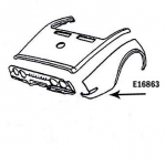 Click Here For Full Product Info E16863 FENDER-REAR-HAND LAYUP-RIGHT-68-69