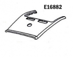 E16882 PANEL-REAR UPPER-CONVERTIBLE-HAND LAYUP WITH SMOOTH INTERIOR-68-73