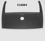 E16884 PANEL-REAR UPPER-CONVERTIBLE-PRESS MOLDED-74-75