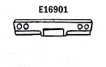 E16901 PANEL-TAILLAMP-HAND LAYUP-63-66
