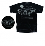 Click Here For Full Product Info E17122 SHIRT-CORVETTE-BLACK