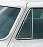 E17163 GLASS-VENT WINDOW-CLEAR-COUPE-WITH DATE CODE-LEFT-63-67