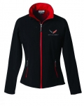 E17200 JACKET-LADIES-STINGRAY-MATRIX SOFT SHELL-BLACK