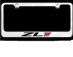 Click Here For Full Product Info E17224 FRAME-LICENSE PLATE-CORVETTE ZL1-CHROME