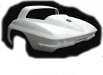 Click Here For Full Product Info E17281 REAR END-ONE PIECE-WITH ROOF-HAND LAYUP-COUPE-67