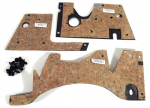Click Here For Full Product Info E17698 INSULATION SET-FIREWALL-MANUAL-W-OUT HEATER-12 FASTENERS-CARB-EXACT REPRODUCTION-M59-61
