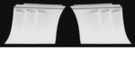 Click Here For Full Product Info E18047 FENDER-FRONT-FIBERGLASS-HAND LAYUP-PHASE II-3 SCOOP-PAIR-84-90