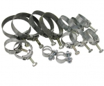 Click Here For Full Product Info E18140 CLAMP SET-HEATER-RADIATOR HOSE-300 HP-W/ AIR CONDITIONING-4 SPEED-14 PCS-68L