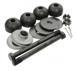 Click Here For Full Product Info E18212 MOUNT KIT-REAR SPRING-RUBBER-ORIGINAL STYLE BOLTS-16 PIECES-63-82