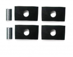 E18417 CUSHION AND SPACER SET-BUMPER MOUNTING-FRONT SIDE POSITIONS-61-62