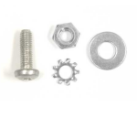 E18473 SCREW KIT-HOOD-LATCH RELEASE CABLE-2 REQUIRED PER CAR-4 PIECES-58-62