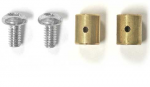 E18475 KIT-HOOD-RELEASE CABLE-GUIDE-BRASS FITTINGS-4 PIECES-53-62E