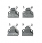 E18519 SPRING KIT-DOOR HINGE-TENSION-4 SPRINGS-WITH RIVETS-FOR 1 DOOR-56-62