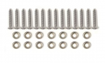 E18576 SCREW KIT-KICK PANEL-WITH FINISH WASHERS-28 PIECES-56-57