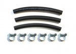E18701 HOSE KIT-FUEL LINE-WITH N03 OPTION ONLY-WITH CLAMPS-9 PIECES-63-67