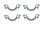 Click Here For Full Product Info E18709 LOCK SET-EXHAUST-FRENCH-327-STEEL-SET OF 4-64-65