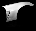 E18768 FENDER-FRONT-FIBERGLASS-HAND LAYUP-Z06 STYLE-COUPE OR CONVERTIBLE-RIGHT-05-13