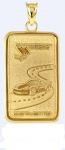 Click Here For Full Product Info E18849 JEWELRY-INGOT-14K GOLD PLATE OVER .925 STERLING SILVER-CORVETTE GRAND SPORT