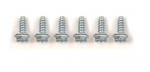 E19050 SCREW SET-SHIFTER LOWER RETAINER-MANUAL-STAINLESS STEEL-6 PIECES-68-81