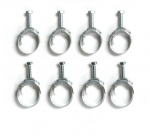 Click Here For Full Product Info E19128 CLAMP KIT-HEATER HOSE-69 350 W-A-C-69 ALL BIG BLOCK-70-71 ALL W-A-C-8 PIECES-69-71