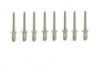 E19151 RIVET KIT-FRONT BUMPER-REINFORCEMENT-ATTACHING-8 PIECES-73-79