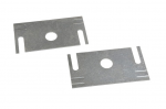Click Here For Full Product Info E19564 PLATE SET-TRUNK STRIKER-ADJUSTER PLATE-LOWER-PAIR-56-60