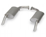 E19794 MUFFLER-STAINLESS STEEL-OFF ROAD-HIDEAWAY-2 INCH-3 CHAMBER-PAIR-73