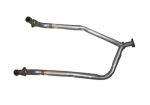E19826 PIPE-EXHAUST-FRONT-Y PIPE-ALUMINIZED-350 C.I.D.-80