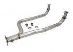 E19827 PIPE-EXHAUST-FRONT-Y PIPE-ALUMINIZED-82