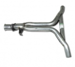 E19843 PIPE-EXHAUST-REAR-Y PIPE-STAINLESS STEEL-2.5 INCH-HI PERFORMANCE-86-90