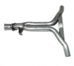 Click Here For Full Product Info E19822 PIPE-EXHAUST-REAR-Y PIPE-ALUMINIZED-2.5 INCH-HI PERFORMANCE-86-90