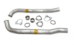 E19908 PIPE SET-EXHAUST-304 STAINLESS STEEL-2.5