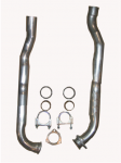 E19880 PIPE SET-EXHAUST-409 STAINLESS STEEL-2.5