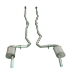 Click Here For Full Product Info E19997 EXHAUST SYSTEM-ALUMINIZED-2 INCH-SMALL BLOCK-MANUAL-74-79