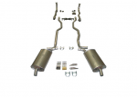 E20014 EXHAUST SYSTEM-ALUMINIZED-2 INCH-SMALL BLOCK-MANUAL-63