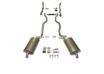 E20077 EXHAUST SYSTEM-STAINLESS STEEL-2.5 INCH-SMALL BLOCK-MANUAL-63