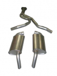 E20047 EXHAUST SYSTEM-ALUMINIZED-CAT BACK-STOCK-82