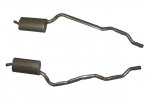 Click Here For Full Product Info E20136 MUFFLER-ALUMINIZED-WELDED-2.5 INCH-PAIR-63
