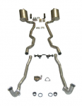 Click Here For Full Product Info E20204 EXHAUST SYSTEM-DELUXE-2.5 INCH-SMALL BLOCK-MANUAL-WELDED MUFFLER-63