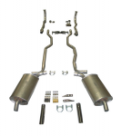 E20263 EXHAUST SYSTEM-MAGNAFLOW-DELUXE-2 INCH-SMALL BLOCK-327-MANUAL-63