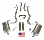 E20293 EXHAUST SYSTEM-MAGNAFLOW-DELUXE-2.5 INCH-BIG BLOCK-427-MANUAL-68