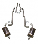 Click Here For Full Product Info E20265 EXHAUST SYSTEM-MAGNAFLOW-2.5 INCH-SMALL BLOCK-327-MANUAL-64-65